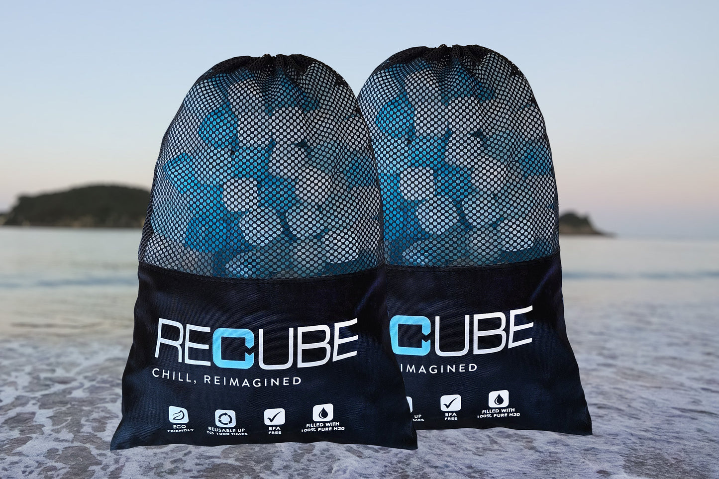 Recube - Reusable ice cubes (duo pack)